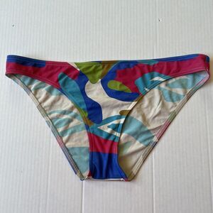 ERES 44/US 10-12 Fripon Island Bikini Bottom Swim Blue Pink France VERY GOOD